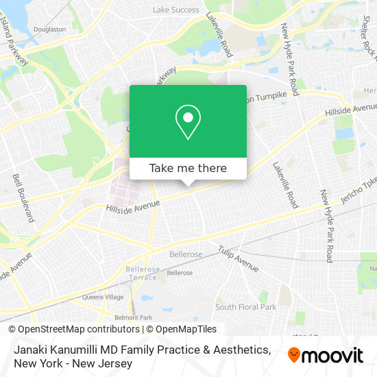 Janaki Kanumilli MD Family Practice & Aesthetics map