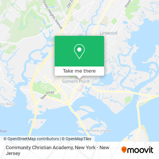 Mapa de Community Christian Academy