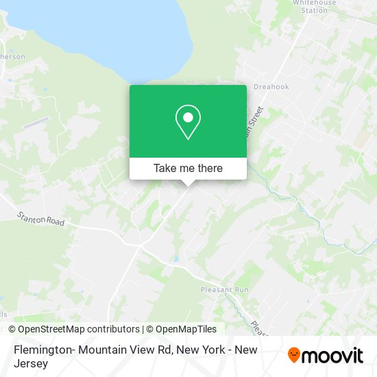 Flemington- Mountain View Rd map