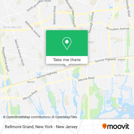 Bellmore Grand map