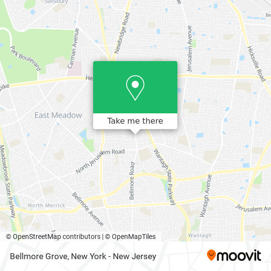 Mapa de Bellmore Grove