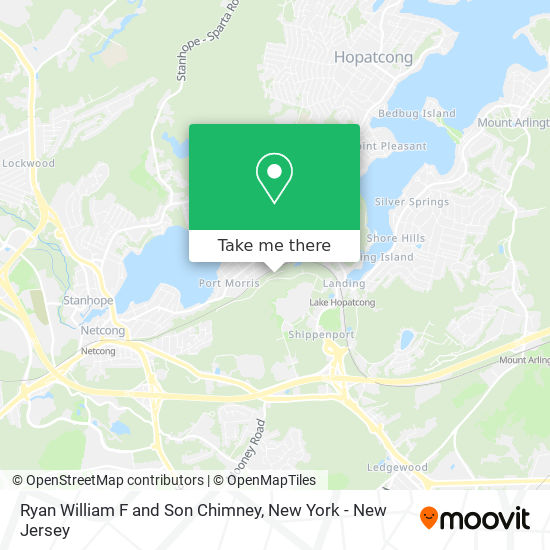 Mapa de Ryan William F and Son Chimney