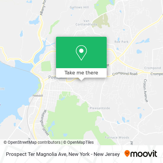 Mapa de Prospect Ter Magnolia Ave