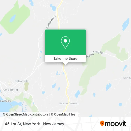 45 1st St map