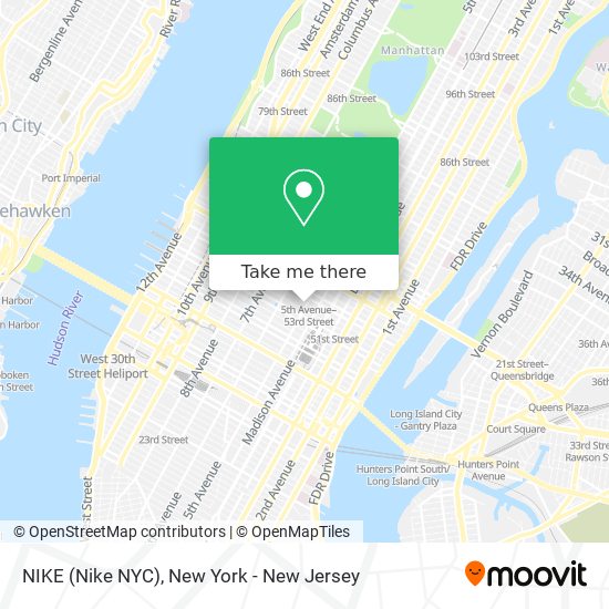 NIKE (Nike NYC) map