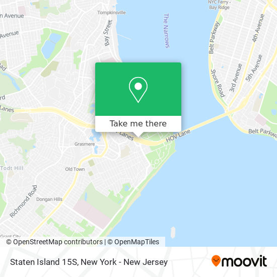 Staten Island 15S map