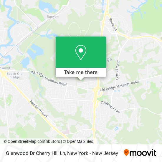 Mapa de Glenwood Dr Cherry Hill Ln