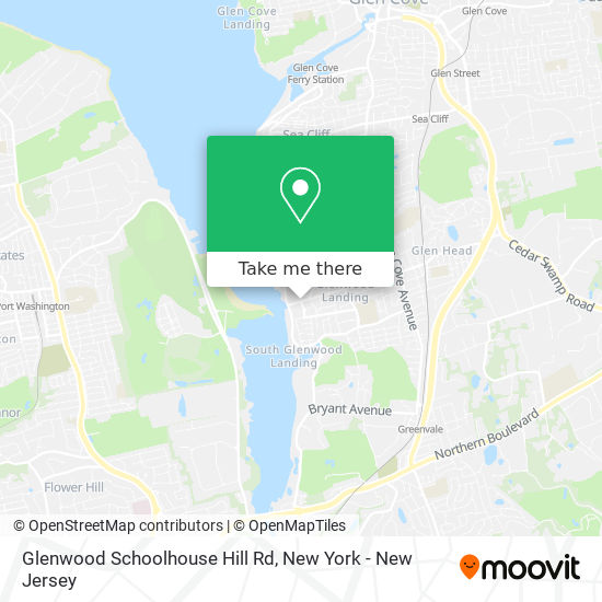 Mapa de Glenwood Schoolhouse Hill Rd