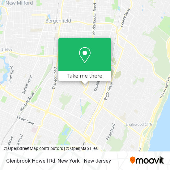 Mapa de Glenbrook Howell Rd