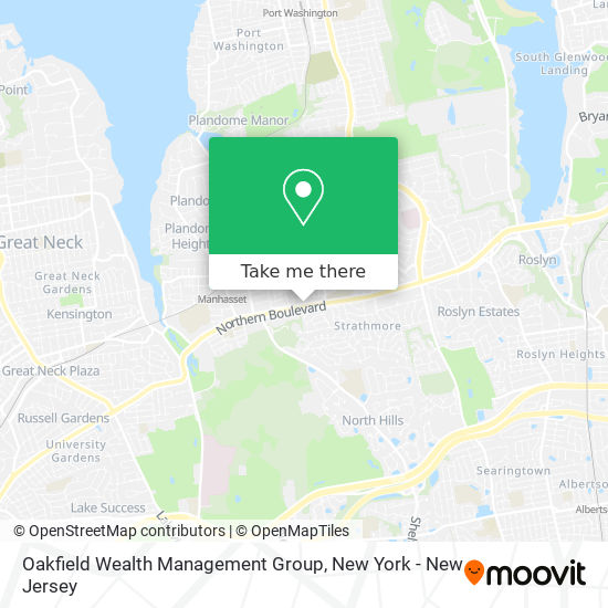 Oakfield Wealth Management Group map