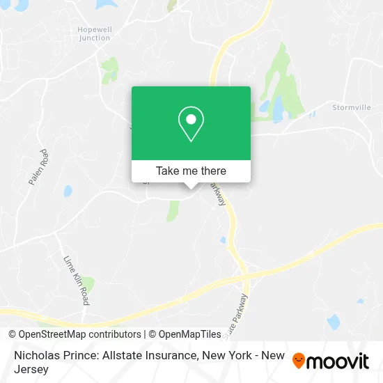 Nicholas Prince: Allstate Insurance, 2593 Route 52 map