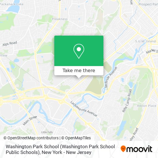 Washington Park School (Washington Park School Public Schools) map