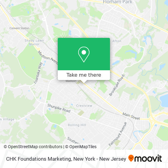 CHK Foundations Marketing map