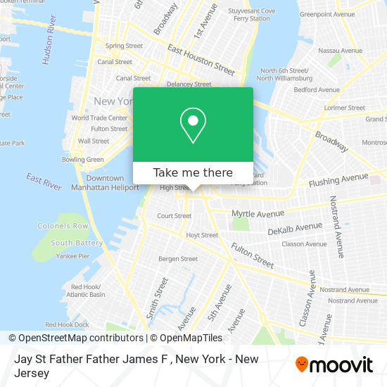 Jay St Father Father James F map