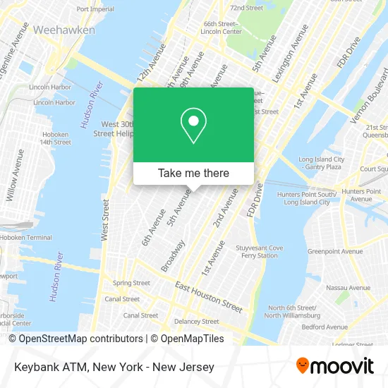 Keybank ATM map