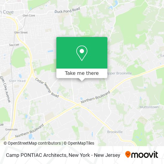 Camp PONTIAC Architects map