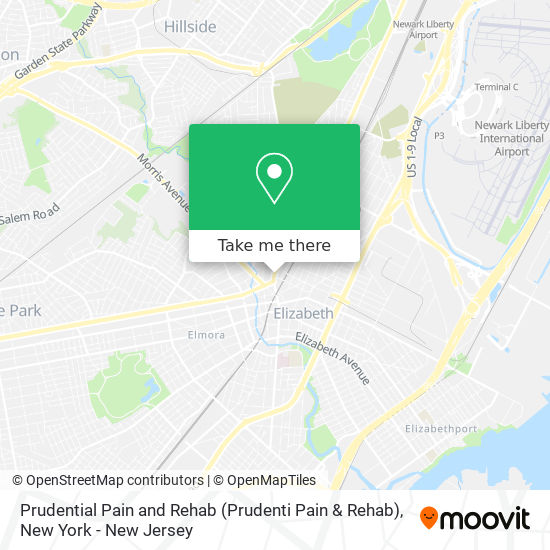 Prudential Pain and Rehab (Prudenti Pain & Rehab) map