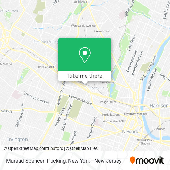 Mapa de Muraad Spencer Trucking