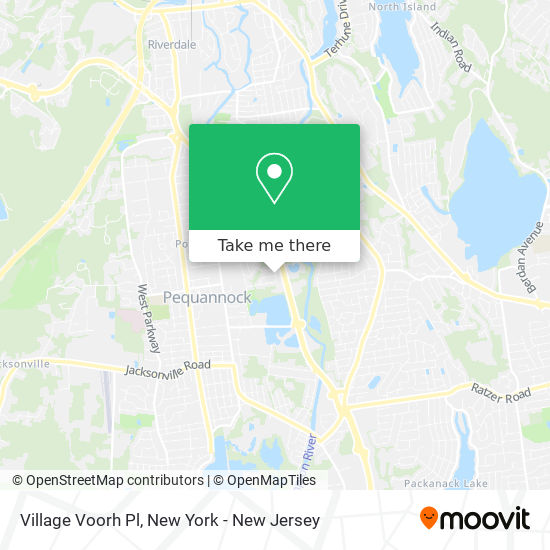 Village Voorh Pl map