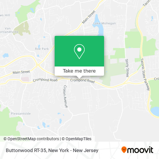 Buttonwood RT-35 map