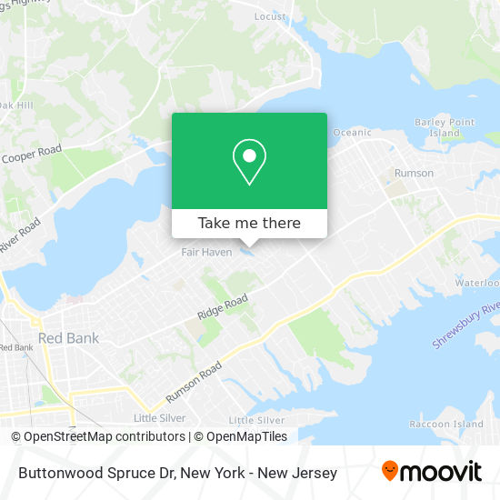 Mapa de Buttonwood Spruce Dr