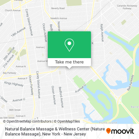 Natural Balance Massage & Wellness Center (Nature Balance Massage) map