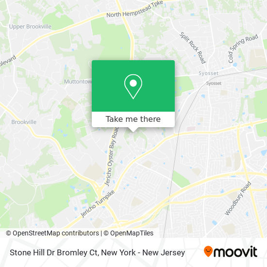 Stone Hill Dr Bromley Ct map