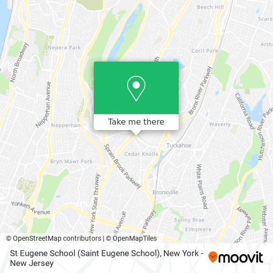 Mapa de St Eugene School (Saint Eugene School)