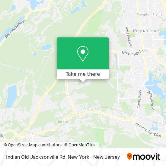 Mapa de Indian Old Jacksonville Rd