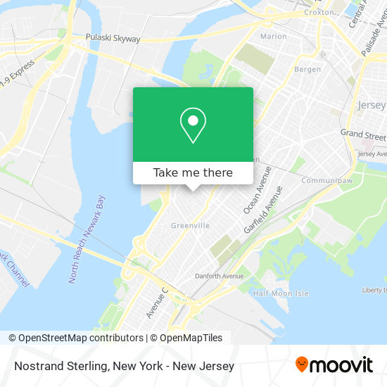 Nostrand Sterling map