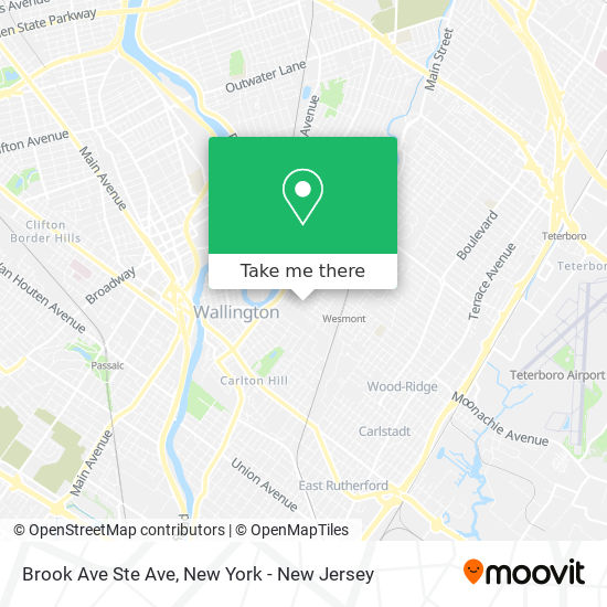 Mapa de Brook Ave Ste Ave