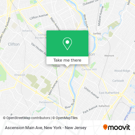 Mapa de Ascension Main Ave