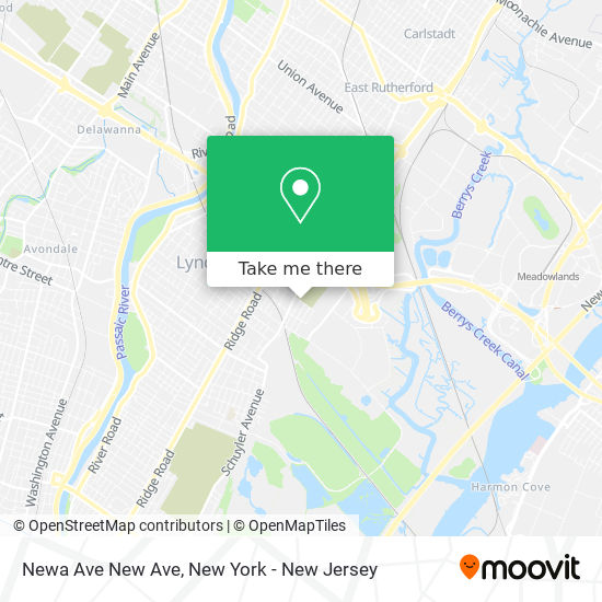 Mapa de Newa Ave New Ave