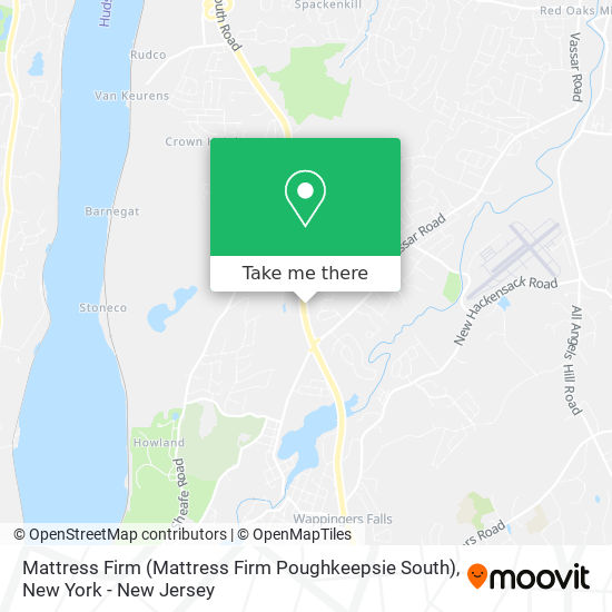 Mattress Firm (Mattress Firm Poughkeepsie South) map