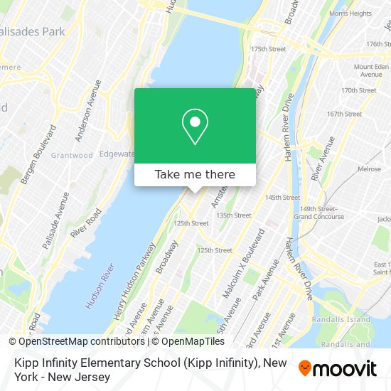 Kipp Infinity Elementary School (Kipp Inifinity) map