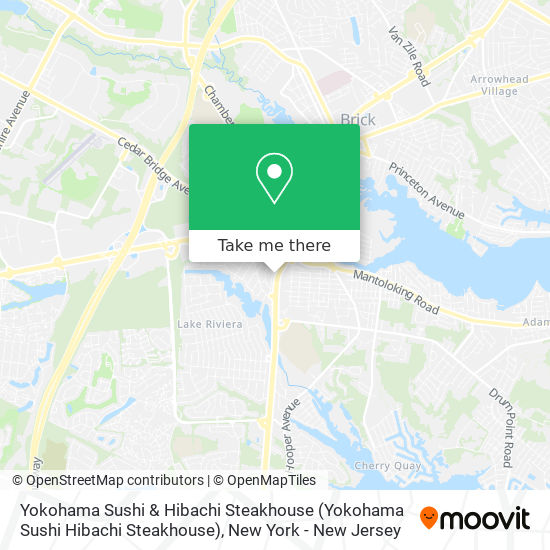 Mapa de Yokohama Sushi & Hibachi Steakhouse