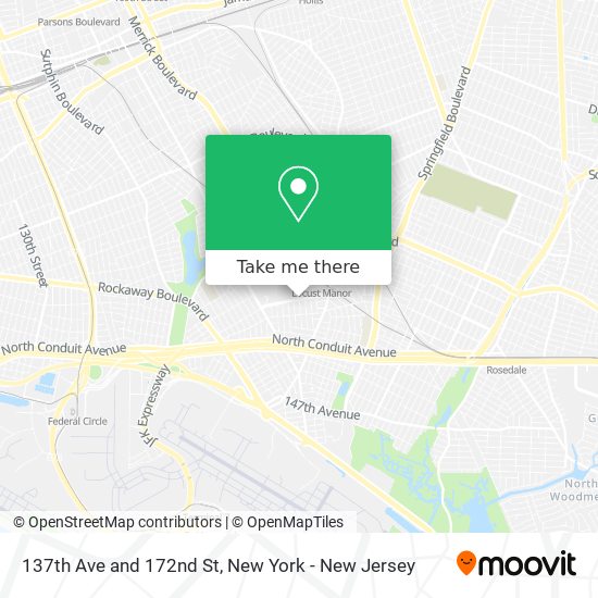 Mapa de 137th Ave and 172nd St