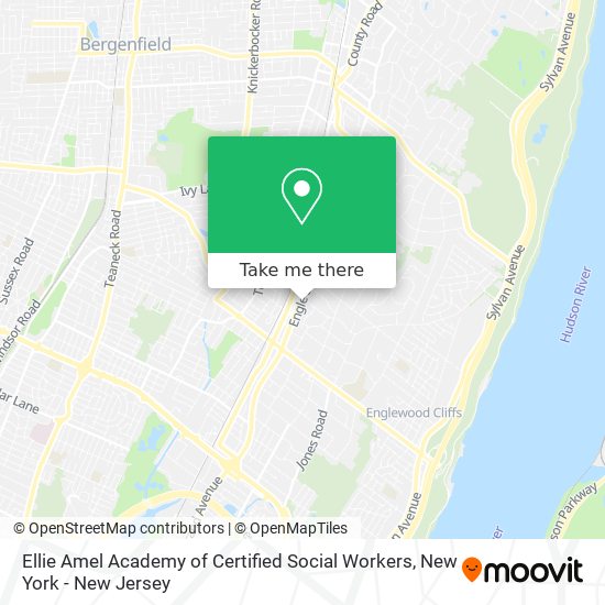 Ellie Amel Academy of Certified Social Workers map