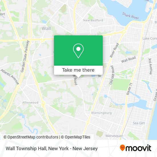 How To Get Wall Township Hall In Nj By Train Bus Or Subway - Bus From Wall Nj To Nyc Airport