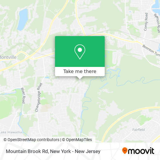 Mapa de Mountain Brook Rd