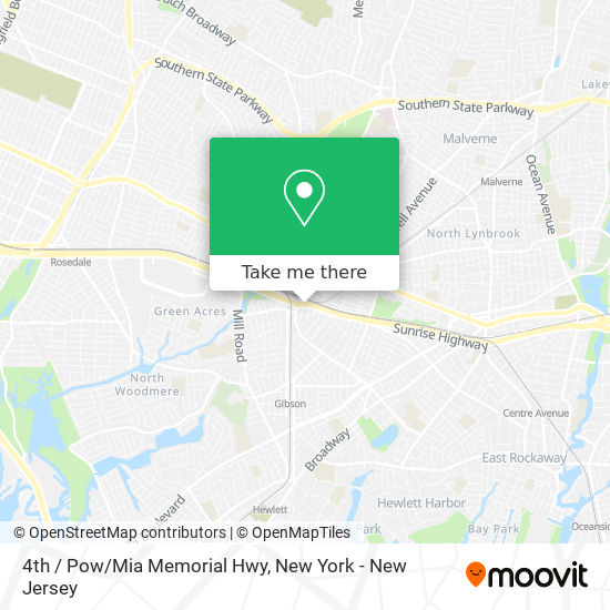 4th / Pow/Mia Memorial Hwy map