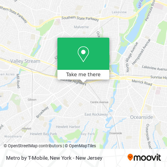 Metro by T-Mobile map