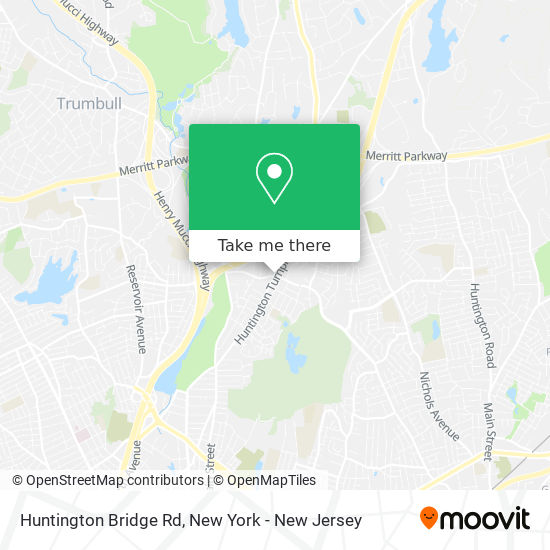 Huntington Bridge Rd map