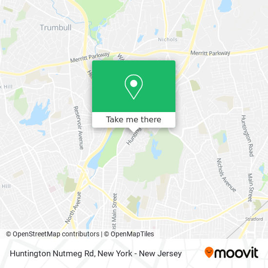 Huntington Nutmeg Rd map