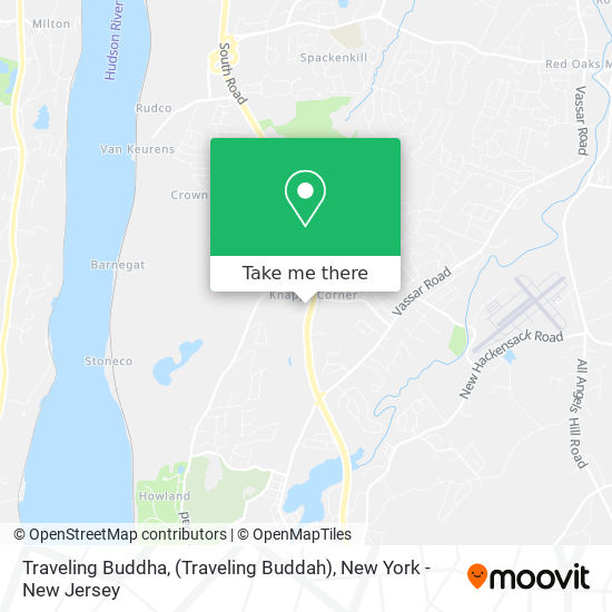 Traveling Buddha, (Traveling Buddah) map