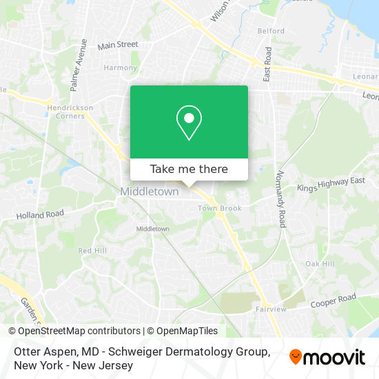 Mapa de Otter Aspen, MD - Schweiger Dermatology Group