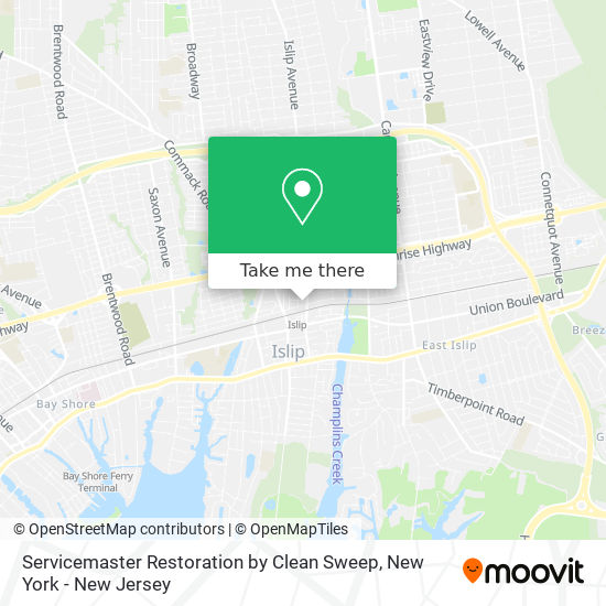 Mapa de Servicemaster Restoration by Clean Sweep
