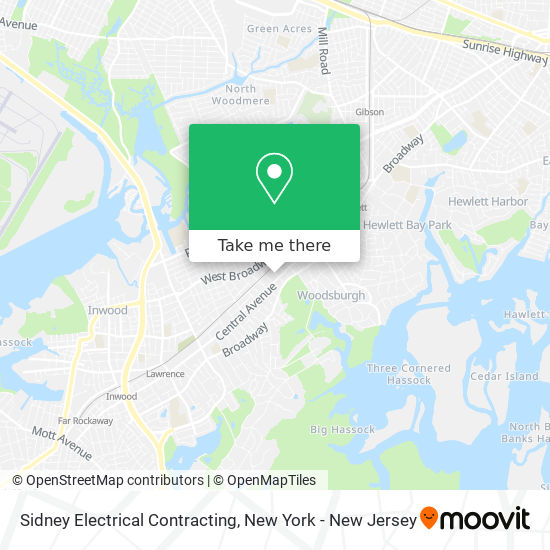 Sidney Electrical Contracting map