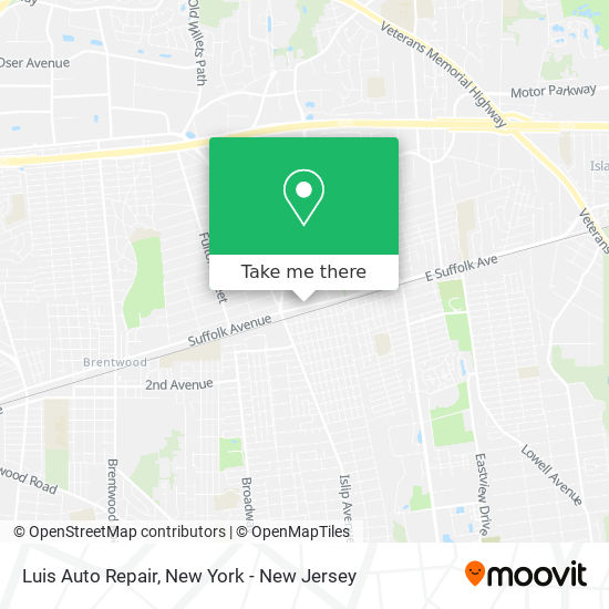 Mapa de Luis Auto Repair