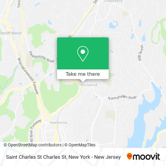 Saint Charles St Charles St map